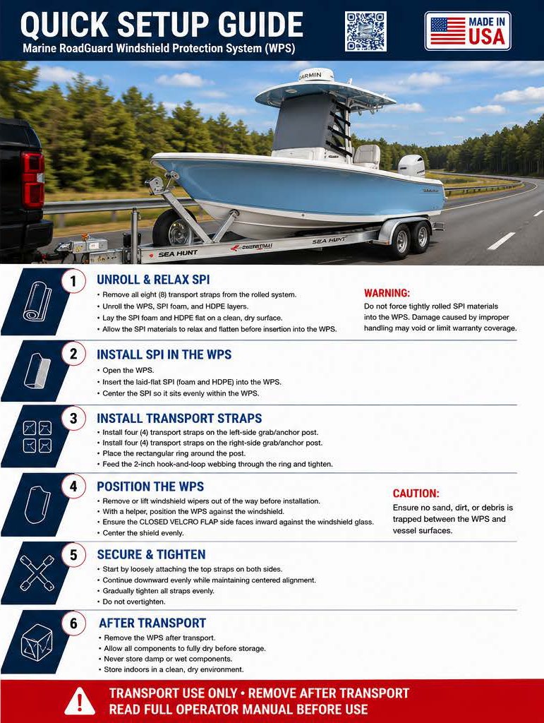 Marine RoadGuard Quick Setup Guide cover